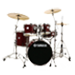 Kompletn� bic� soupravy, kter� obsahuj� �lapku, stojan na Hi-Hat, stojan na mal� buben a min. 1 stojan na �inel