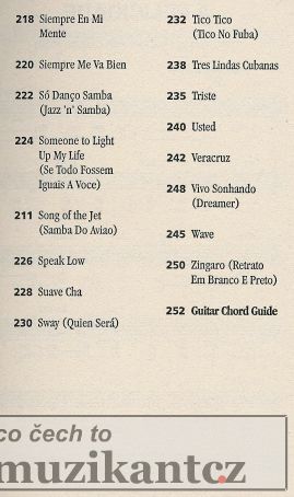 Paperback Songs - LATIN SONGS    vocal / chord