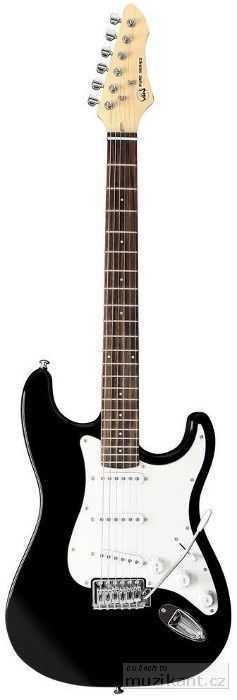 VISIONS IN GUITARS RC 100 Black - prodloužená záruka 3 roky