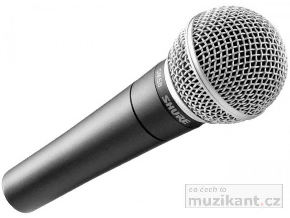 SHURE SM 58 LCE - prodloužená záruka 3 roky