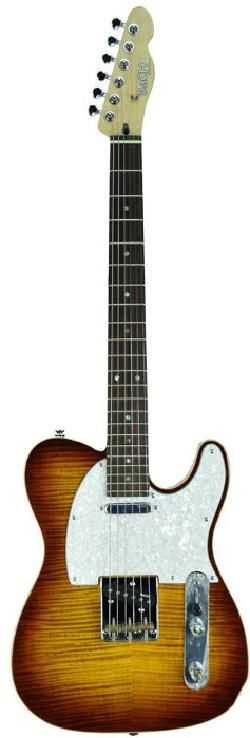 BaCH MUSIC BGT TRHR Elektrick kytary tvaru Telecaster