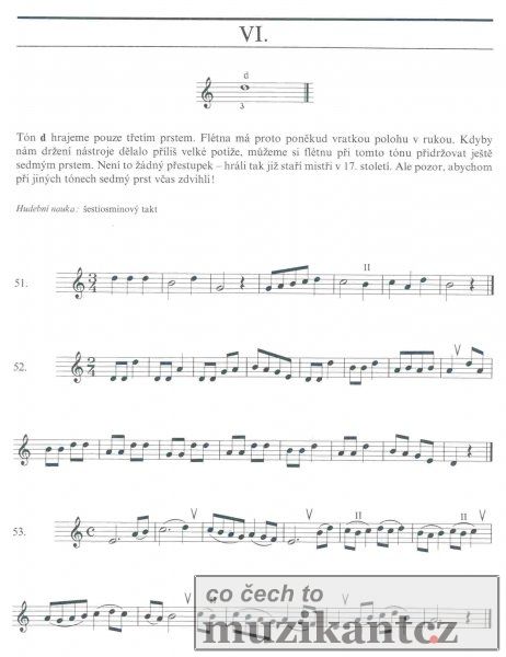 Klement - Základy hry na sopránovou zobcovou flétnu