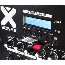 VONYX Clubber Set 1000W, MP3, Bluetooth