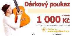 Dárkový poukaz na 1000 Kč
