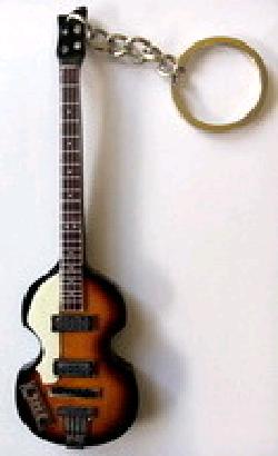 Přívěsek na klíče Music Legends PPT-PD106 Paul McCartney The Beatles Hofner Bass