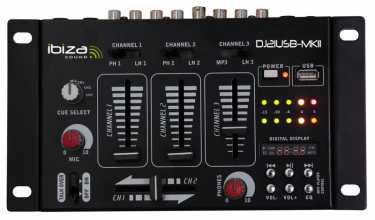 IBIZA DJ21USB-MKII