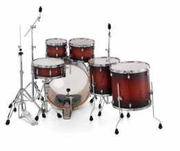 Pearl Decade Maple 6pc Satin Brown 