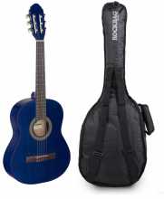 Stagg C430 M BLUE, klasická kytara 3/4, modrá