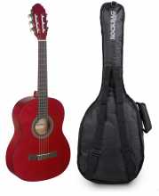 Stagg C430 M RED, klasická kytara 3/4, červená