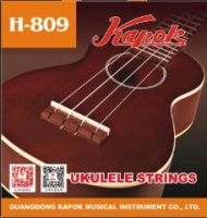 Struny pro sopránové ukulele Kapok  H-809 Black