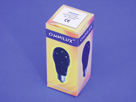 OMNILUX UV žárovka lebka 75W, E27,80mm