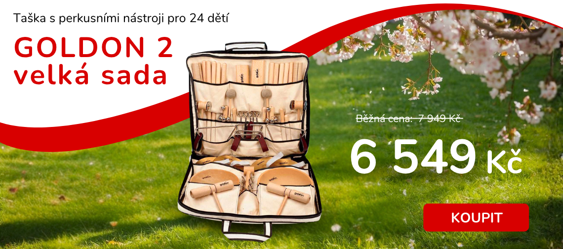 GOLDON - taška s rytmickými nástroji, velká. 2