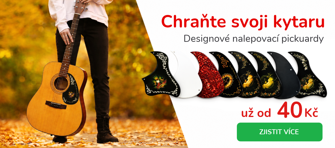 Designové nalepovací pickuardy